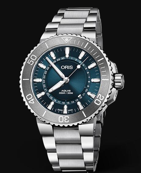 Review Oris Aquis 43.5mm SOURCE OF LIFE LIMITED EDITION 01 733 7730 4125-Set MB Replica Watch